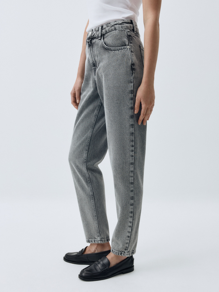 Джинсы 404 MOM FIT из органического хлопка. Фото №3