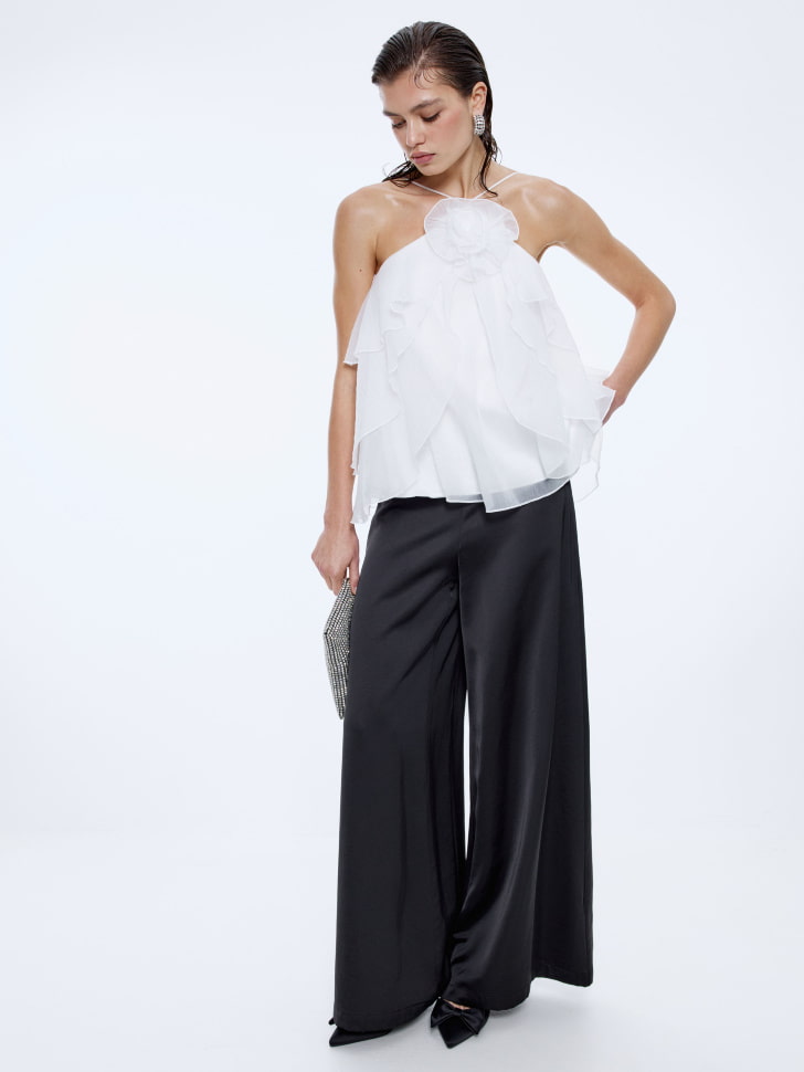 атласные широкие брюки 4610517073891 по низкой цене