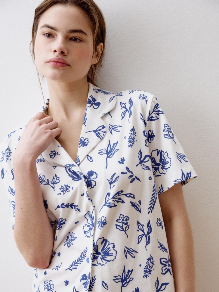 трикотажная пижама с принтом 4610517004956 по акции