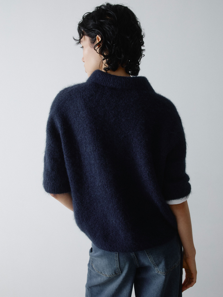 пушистый кардиган с содержанием шерсти 4610517186829 с промокодом