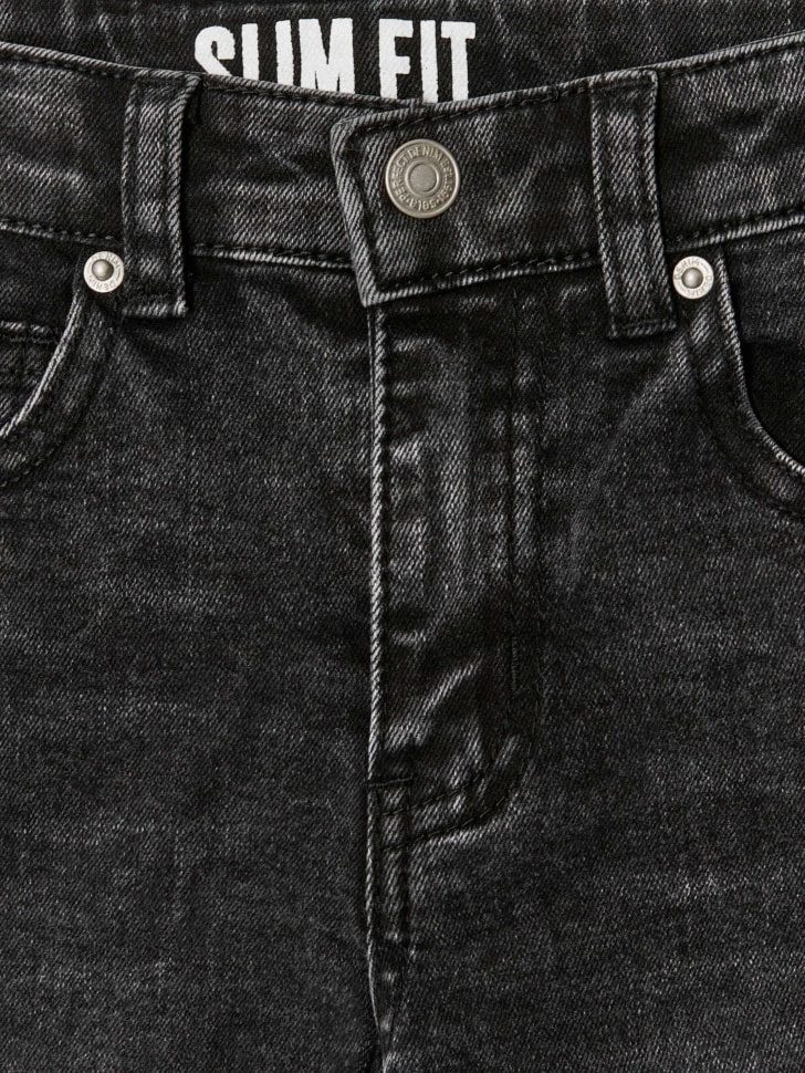 Джинсы Slim fit для мальчиков. Фото №3