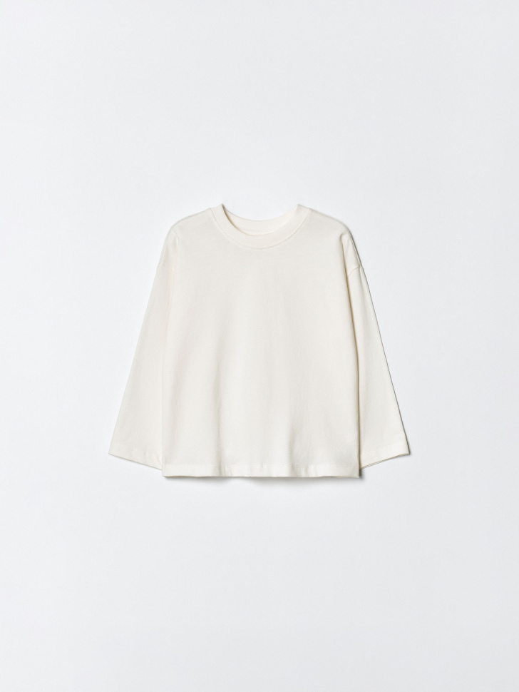 базовый лонгслив оверсайз детский по цене 799 руб вид справа