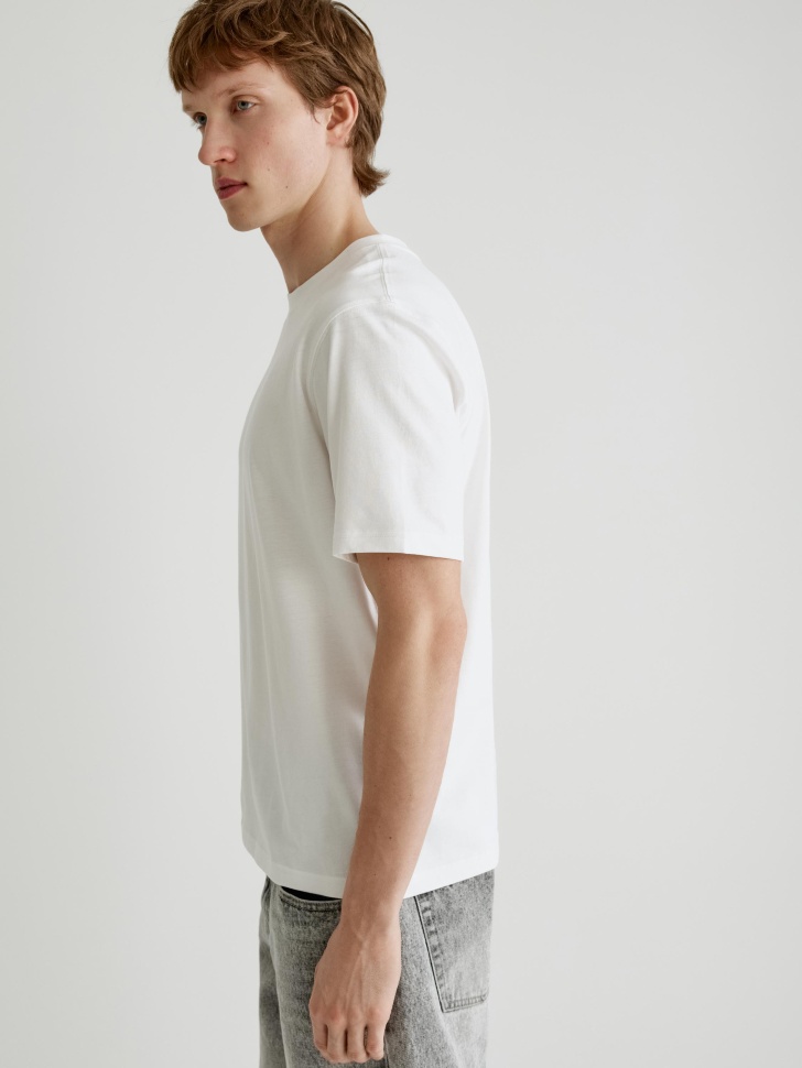 базовая футболка peter regular fit из россии купить с доставкой