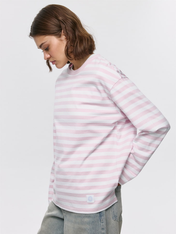 

Лонгслив ANNA OVERSIZE FIT