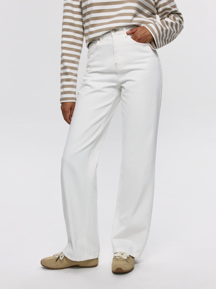 

Джинсы 411 WIDE LEG из органического хлопка