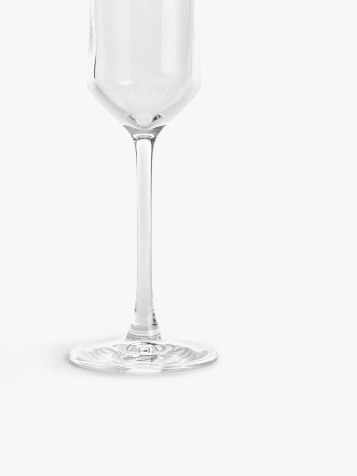 бокал для шампанского от бренда sela вид слева