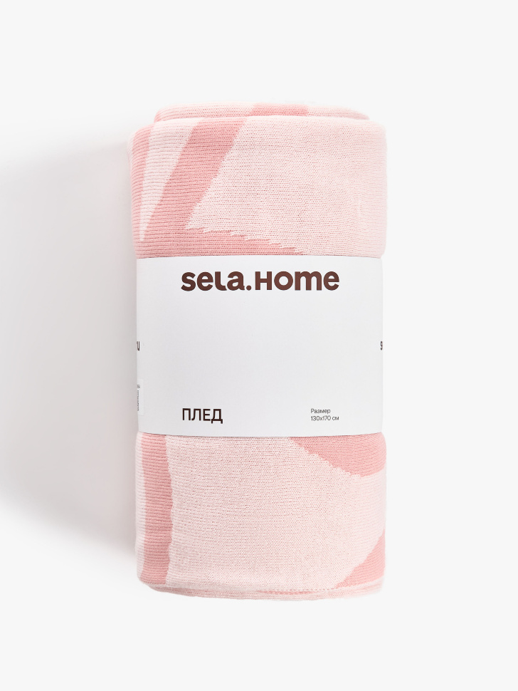 плед с рисунком детский от бренда sela вид слева