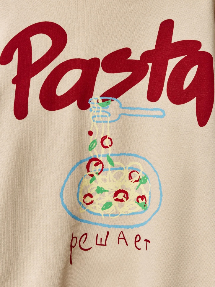 худи оверсайз с принтом для мальчиков из россии вид сбоку