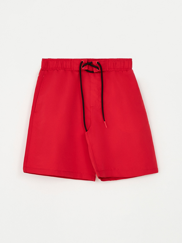 Пляжные шорты для мальчиков (принт, 158-164)