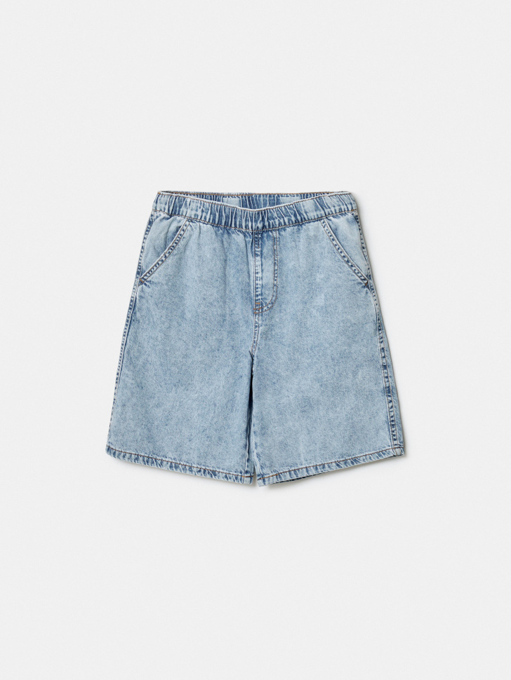 Джинсовые шорты SELA для мальчиков, голубой, арт. 49867