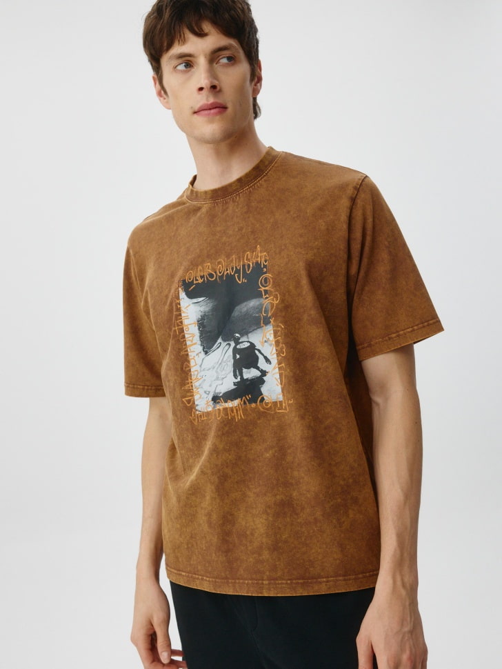

Футболка OVERSIZE FIT с принтом