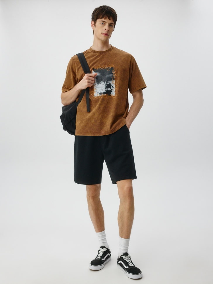 Футболка OVERSIZE FIT с принтом. Фото №4