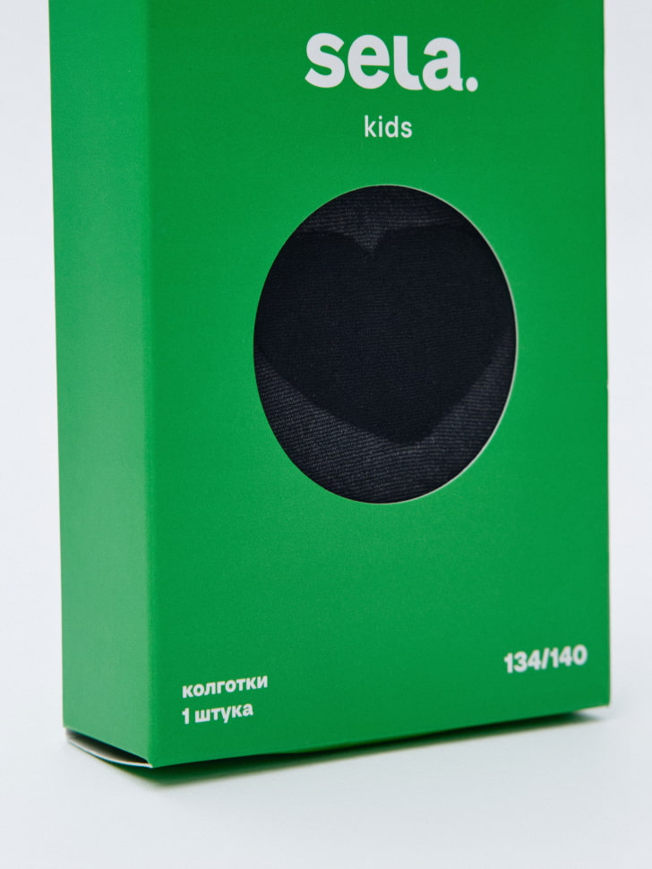 капроновые колготки с сердечками для девочек 4610517164476 по акции