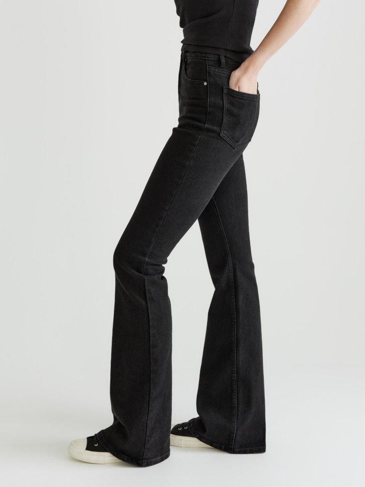 джинсы 445 flared tall из россии вид сбоку