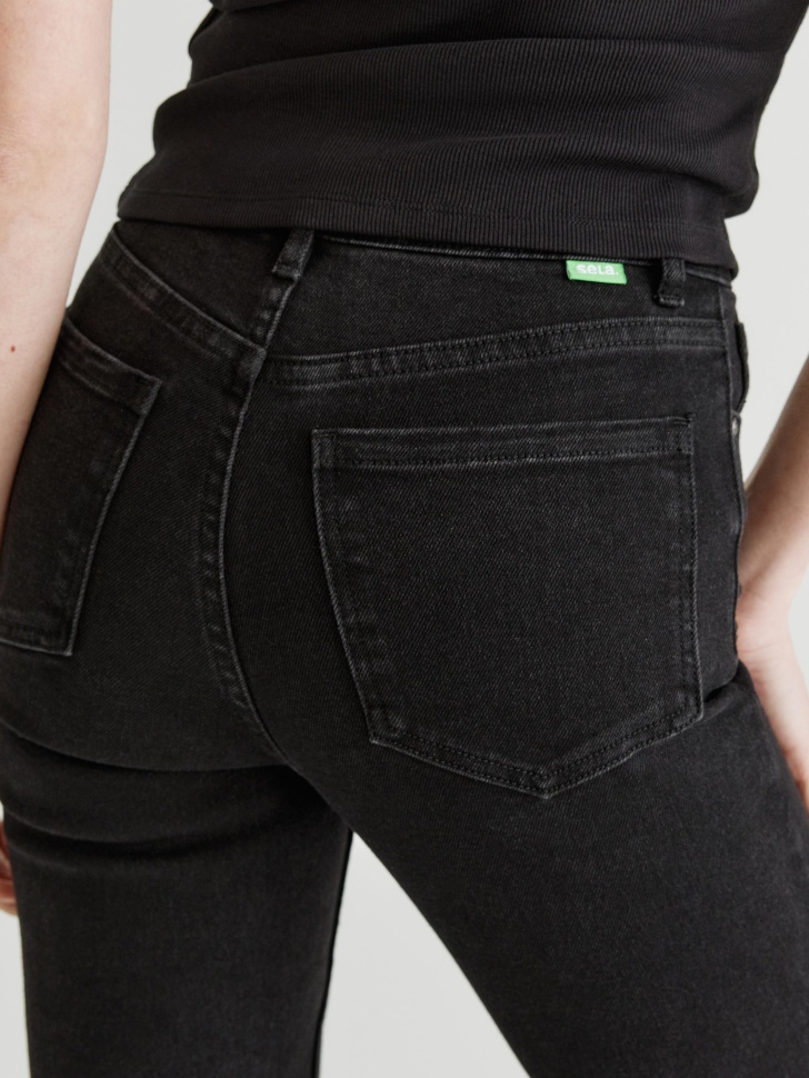 джинсы 445 flared tall из денима спереди