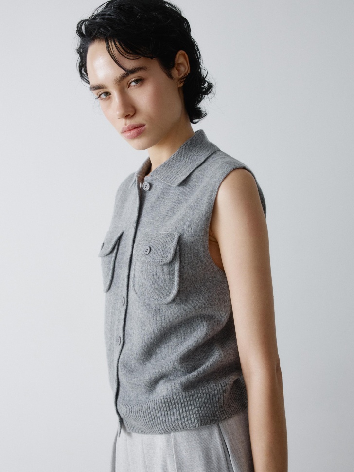 жилет из 100% шерсти 4610517254139 по низкой цене