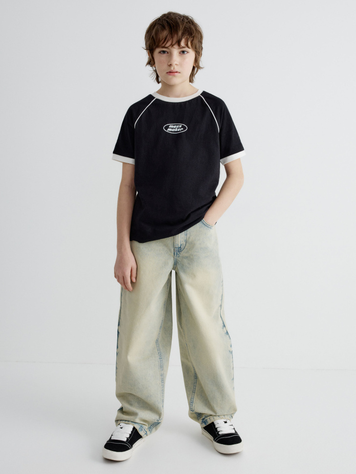 футболка в спортивном стиле детская 4680704617788 по акции