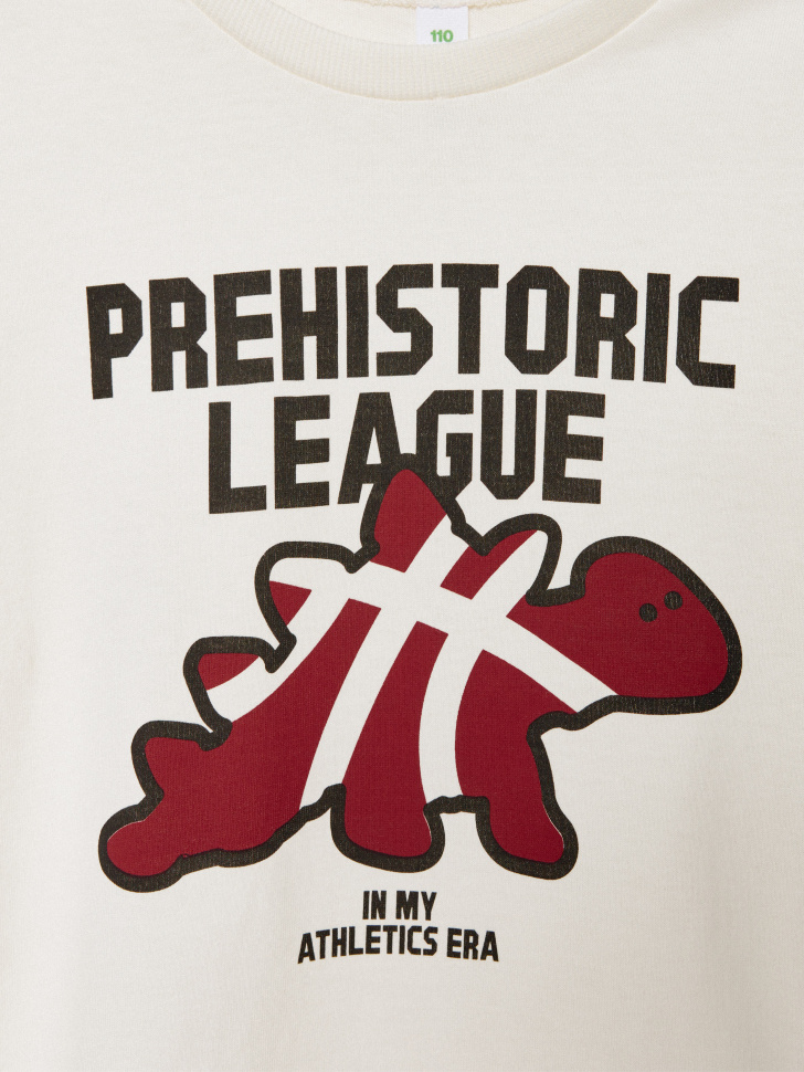 футболка оверсайз с принтом для мальчиков 4680798427799 купить с доставкой