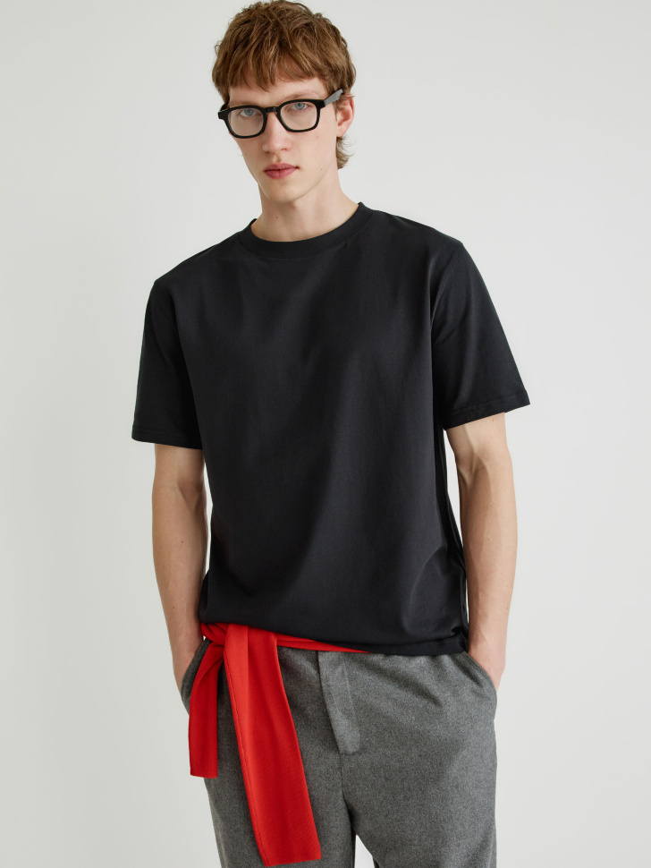 базовая футболка peter regular fit 4610517255266 фотография