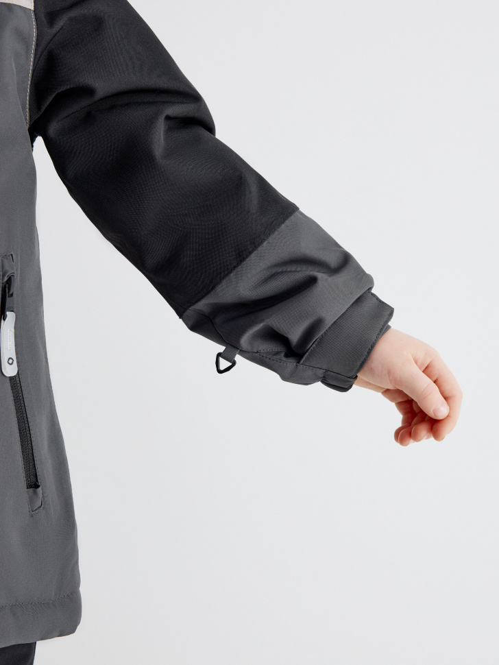 куртка из технологичной мембранной ткани drytex® для мальчиков из россии вид сбоку