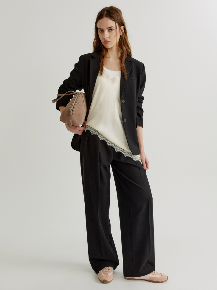 Классические брюки SELA со стрелками, арт. 38476