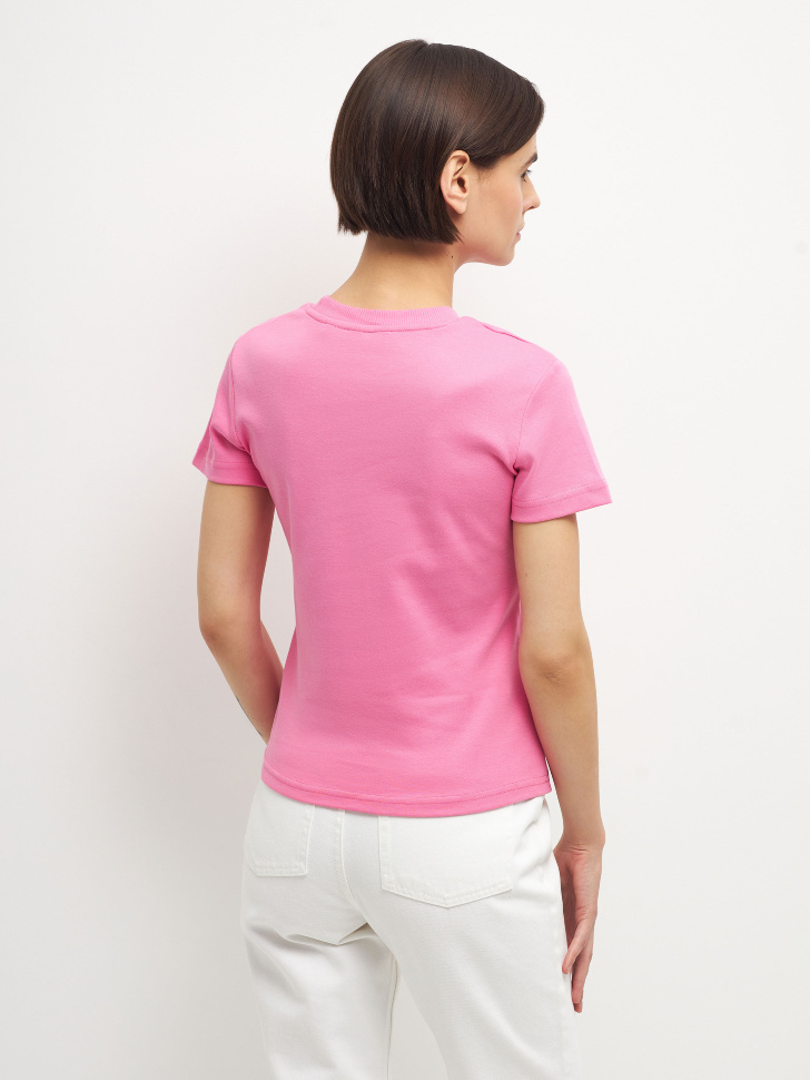 Базовая футболка (розовый, S) sela 4680129876678 - фото 5