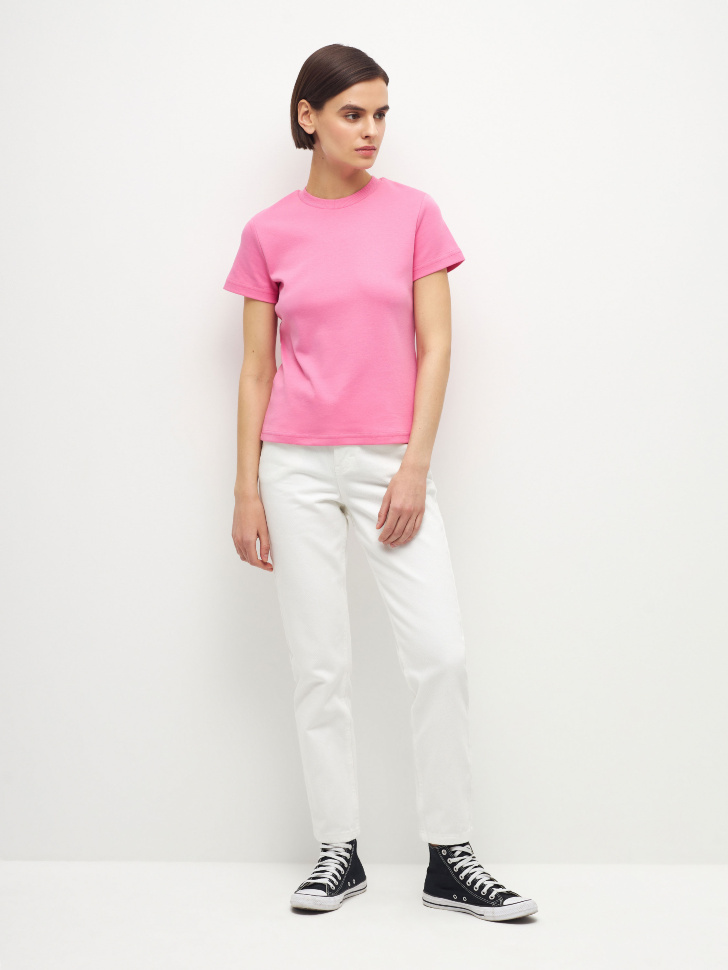 Базовая футболка (розовый, S) sela 4680129876678 - фото 6