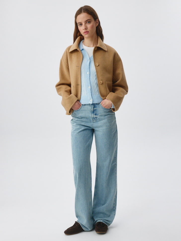 Джинсы WIDE LEG TALL. Фото №7
