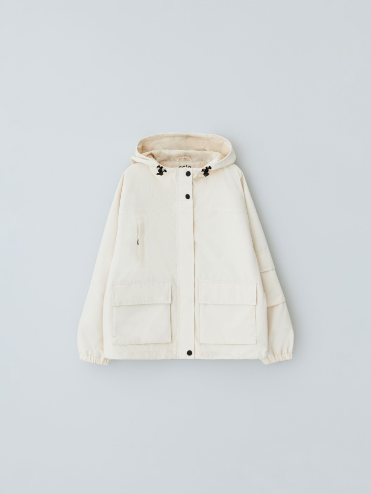 

Ветровка с капюшоном для девочек