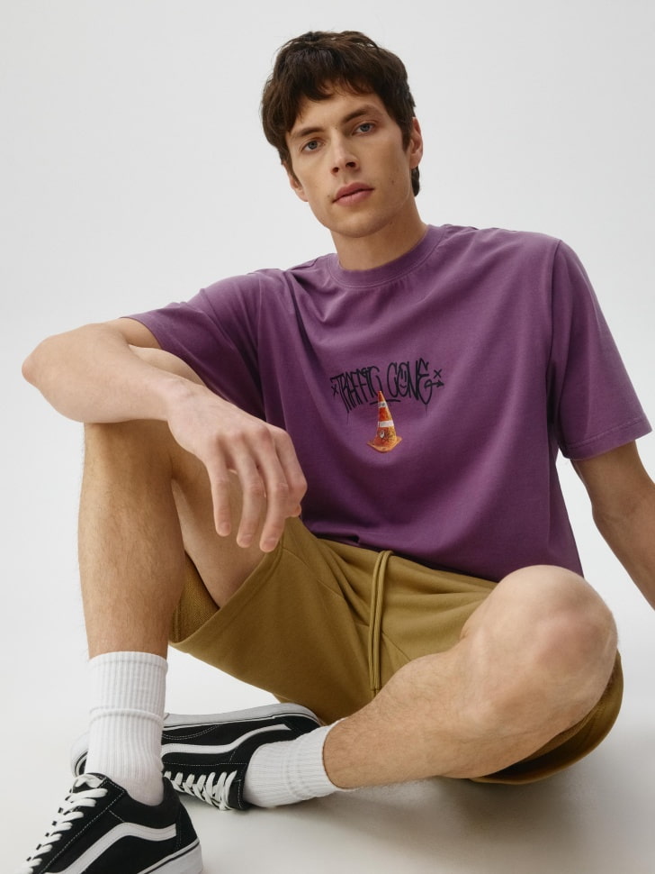 Футболка OVERSIZE FIT с принтом