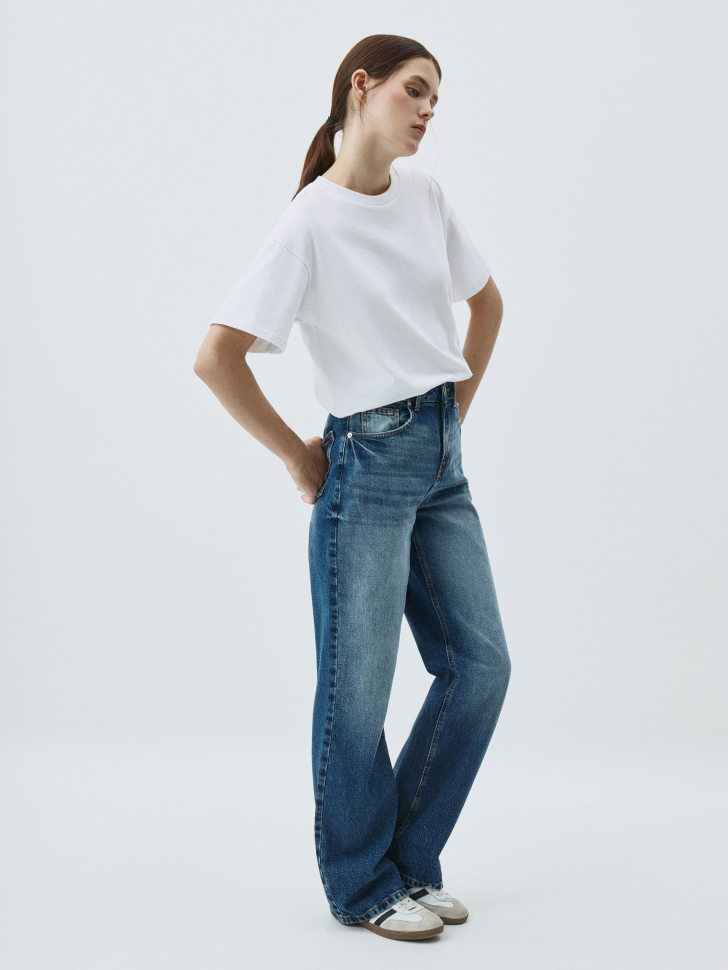 Джинсы 411 WIDE LEG
