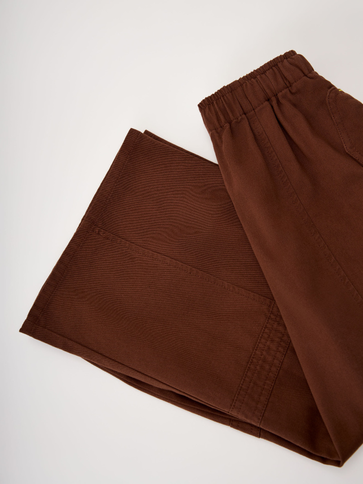 Широкие брюки карго из коллекции Kamchatka для девочек - фото 4