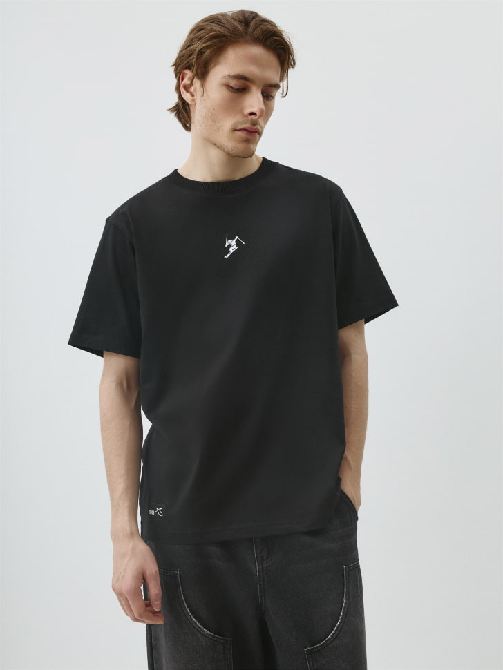 Футболка REGULAR FIT с принтом. Фото №2