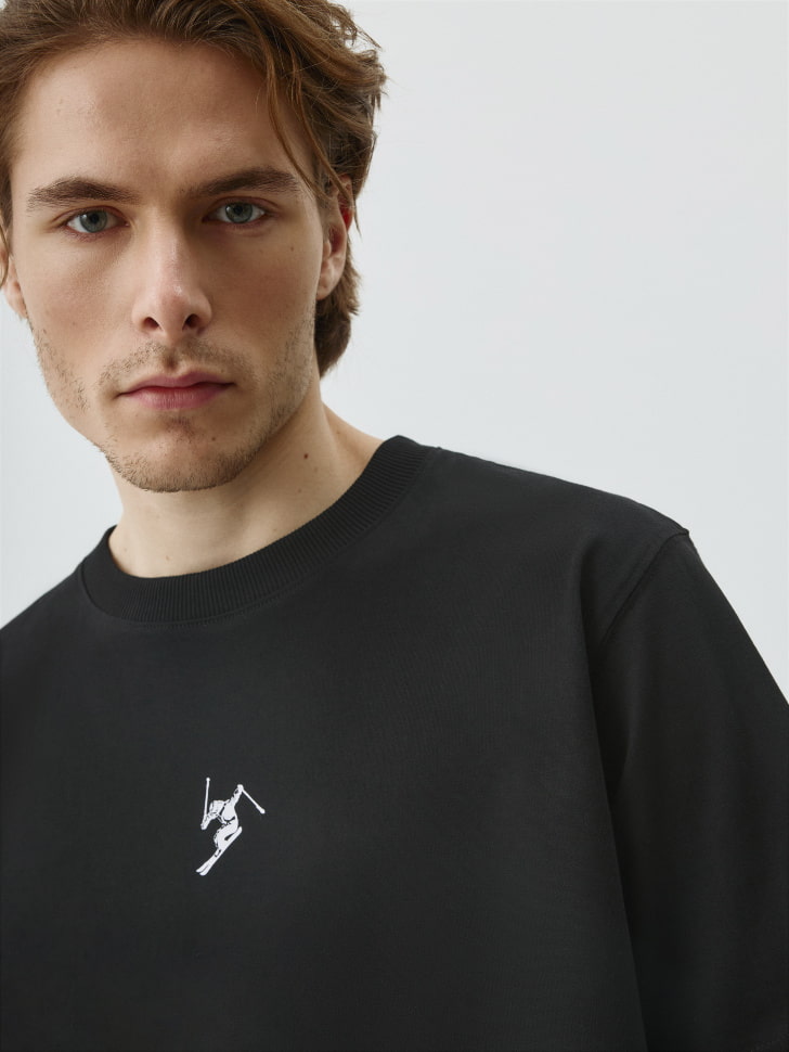 Футболка REGULAR FIT с принтом. Фото №5