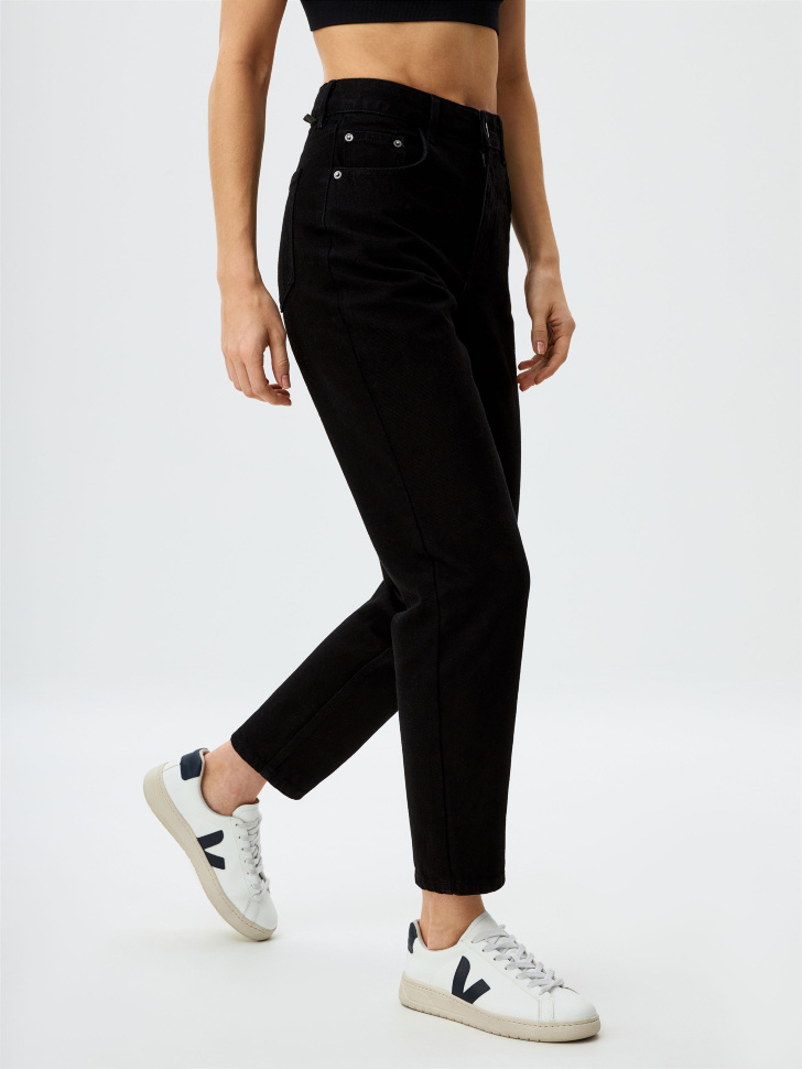 Джинсы 404 MOM FIT из органического хлопка. Фото №3