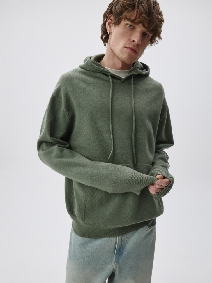 вязаное худи оверсайз 4680704159356 фотография