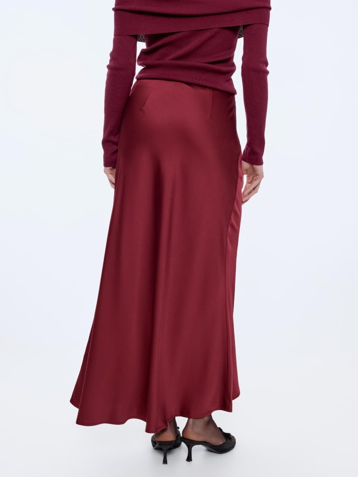 сатиновая юбка макси 4610517054012 с промокодом