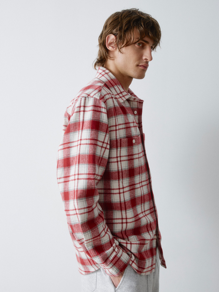 фланелевая рубашка в клетку 4610517085573 с промокодом