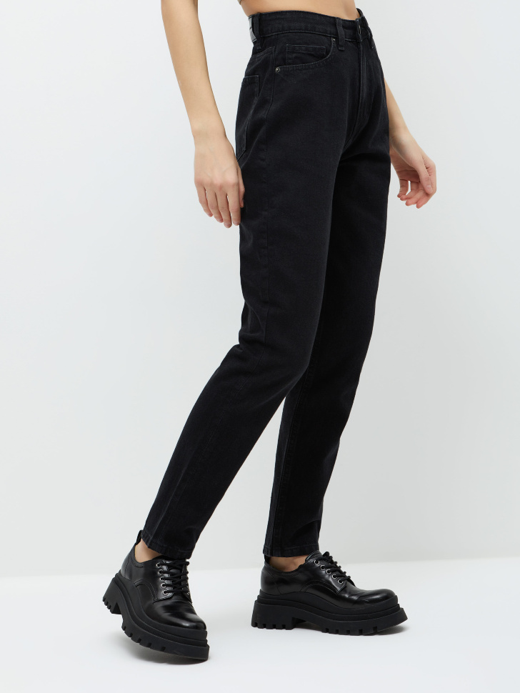 Джинсы 1404 MOM FIT, Черный
