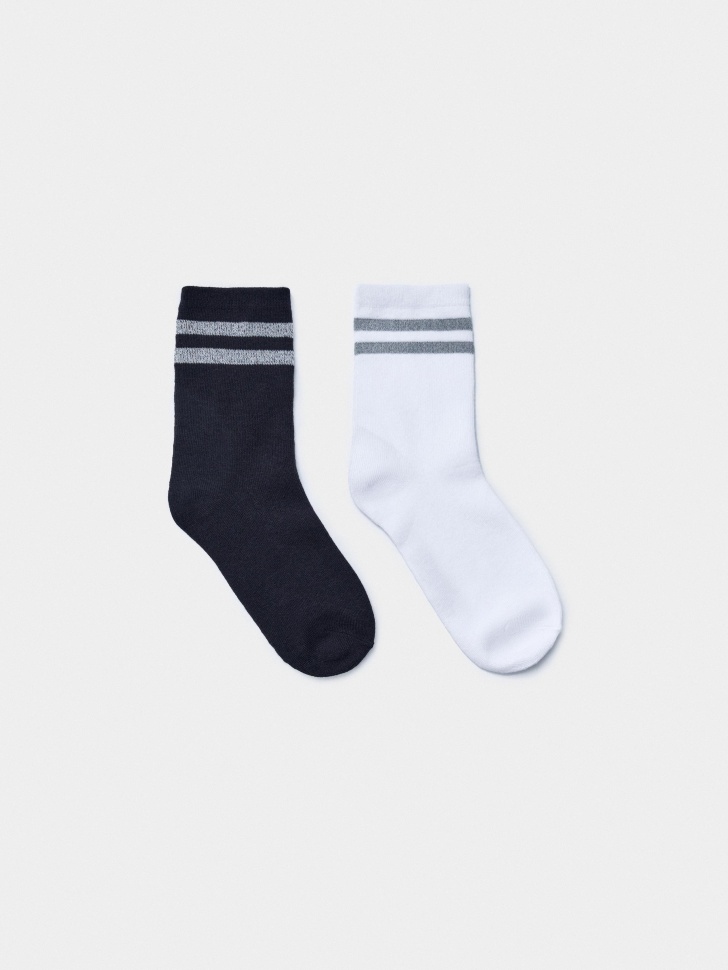 Детские носки Sela, набор из 2 пар, разноцветный, арт. 45460