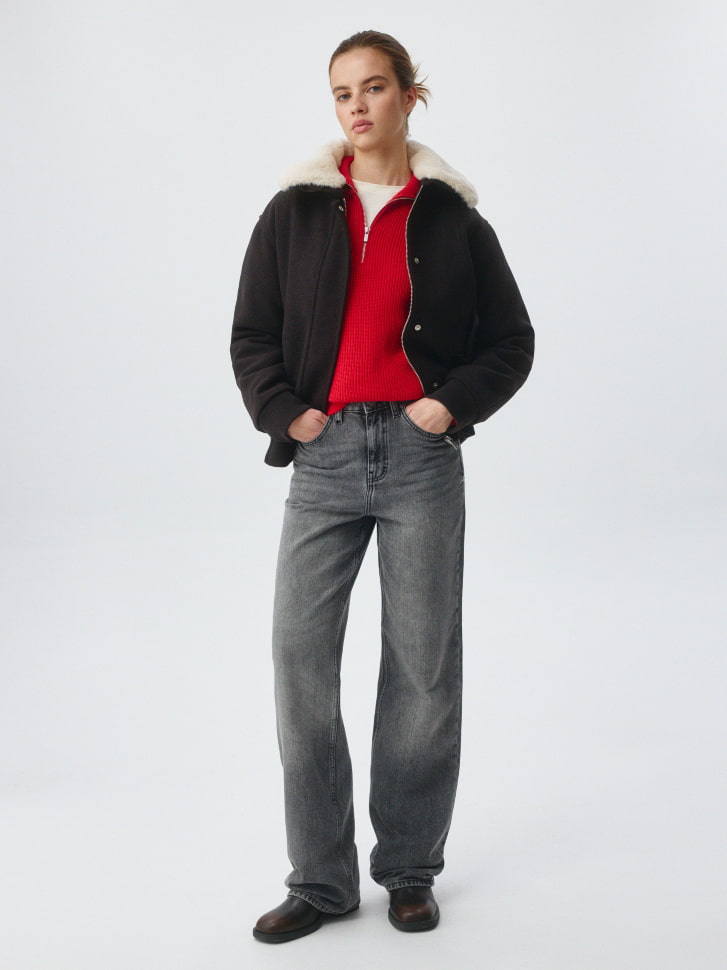 Джинсы WIDE LEG TALL. Фото №2