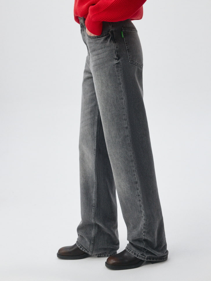 Джинсы WIDE LEG TALL. Фото №5