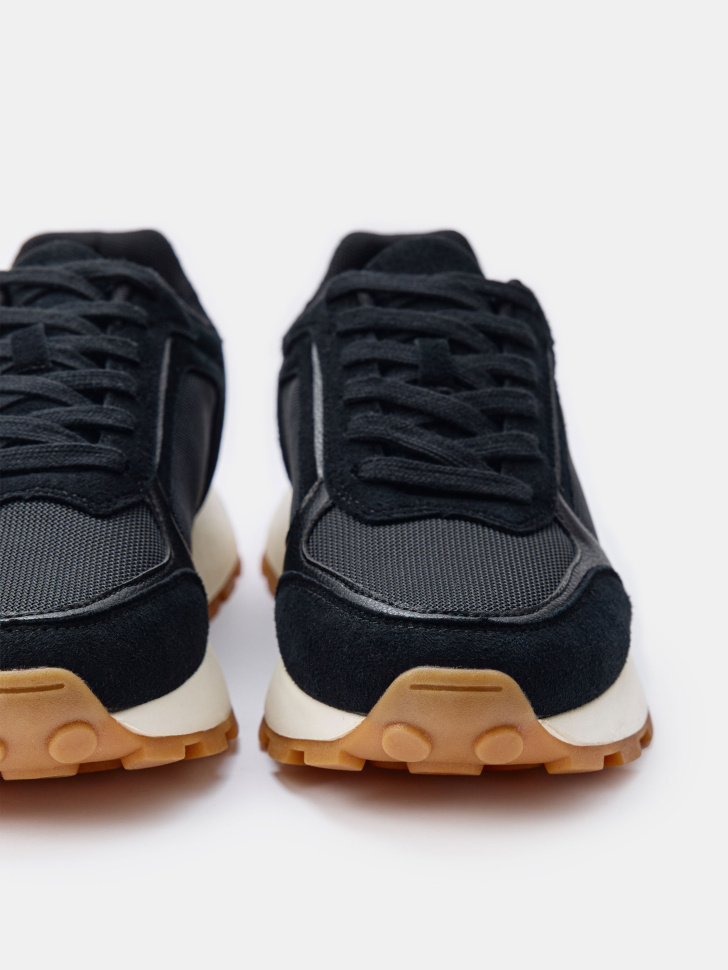 Базовые комбинированные кроссовки Sela, черный, арт. 42250