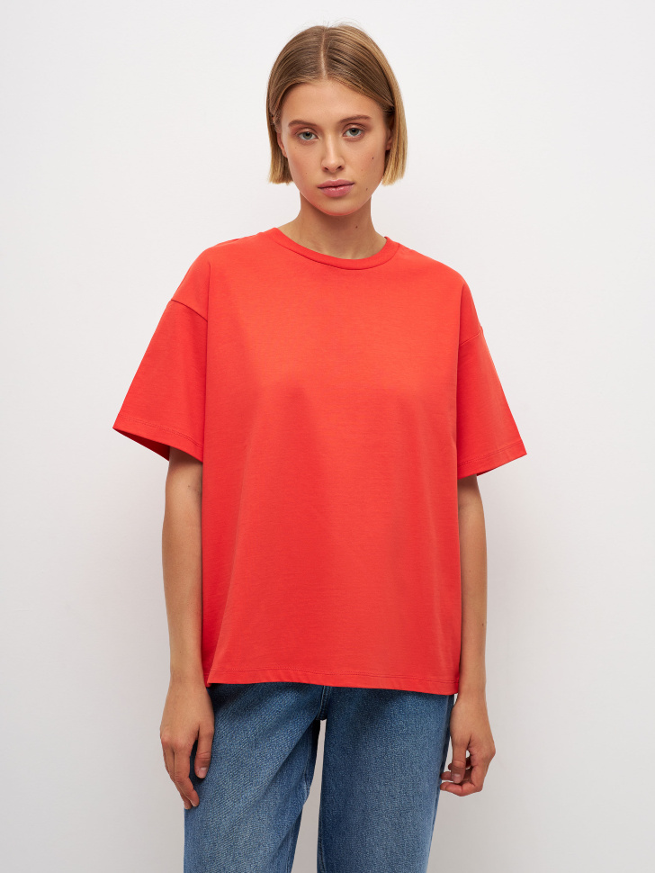 

Футболка KATE OVERSIZE FIT, Красный