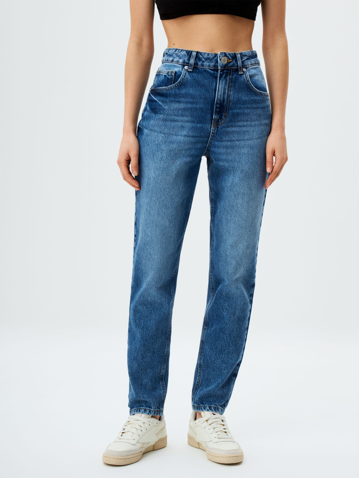 Джинсы 404 MOM FIT из органического хлопка. Фото №2