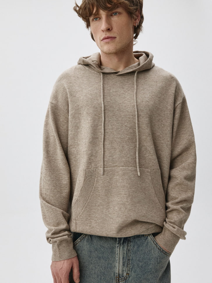 вязаное худи оверсайз 4680704159301 фотография