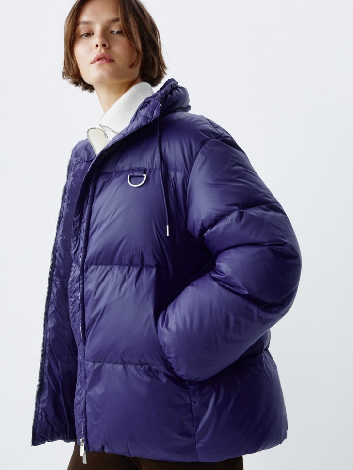 стеганая куртка с натуральным утеплителем пух-перо 4680798798905 фотография