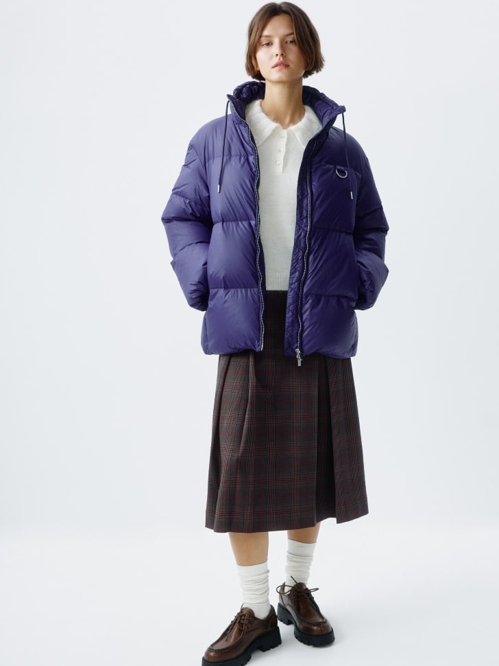 стеганая куртка с натуральным утеплителем пух-перо 4680798798905 по акции