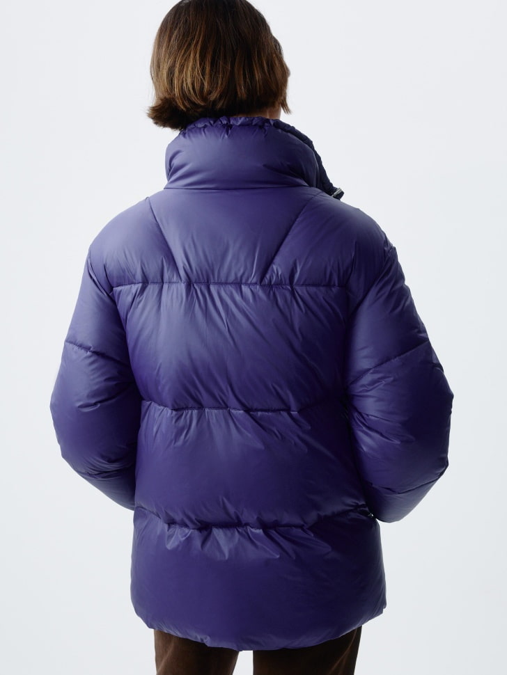 стеганая куртка с натуральным утеплителем пух-перо 4680798798905 в интернет магазине