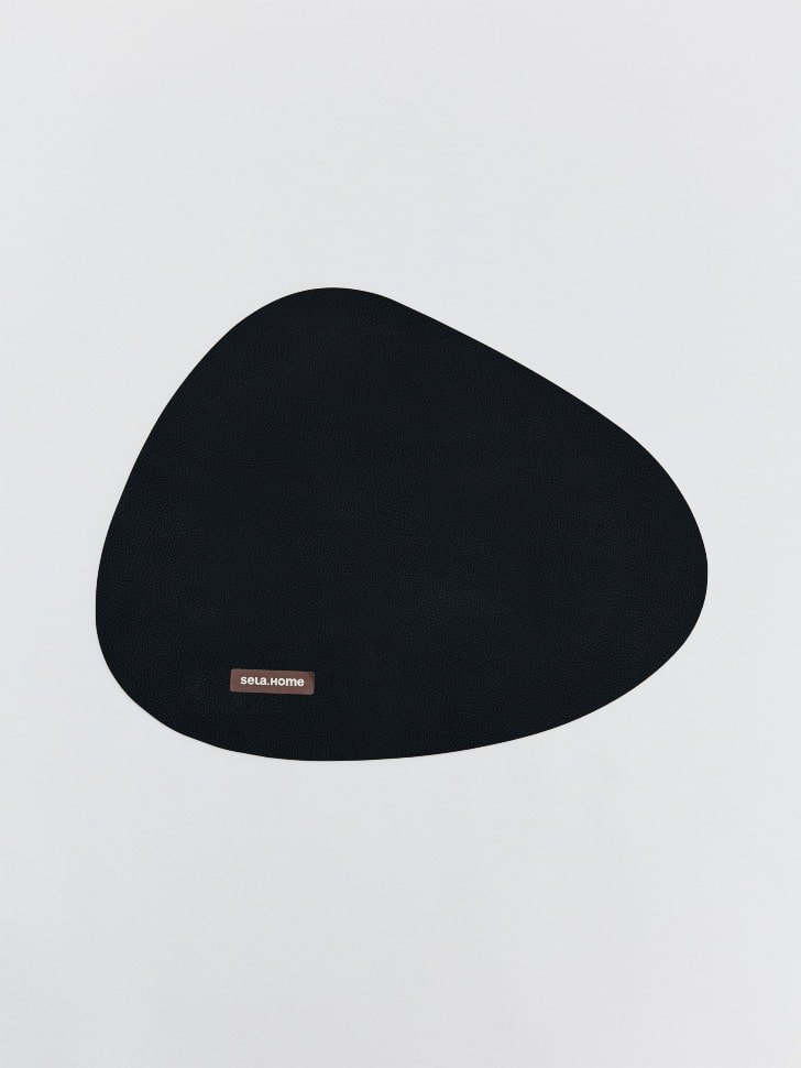 Салфетка под столовые приборы, черный, арт. art1001